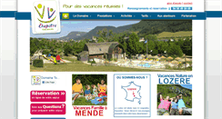 Desktop Screenshot of chapitre-vacances.com